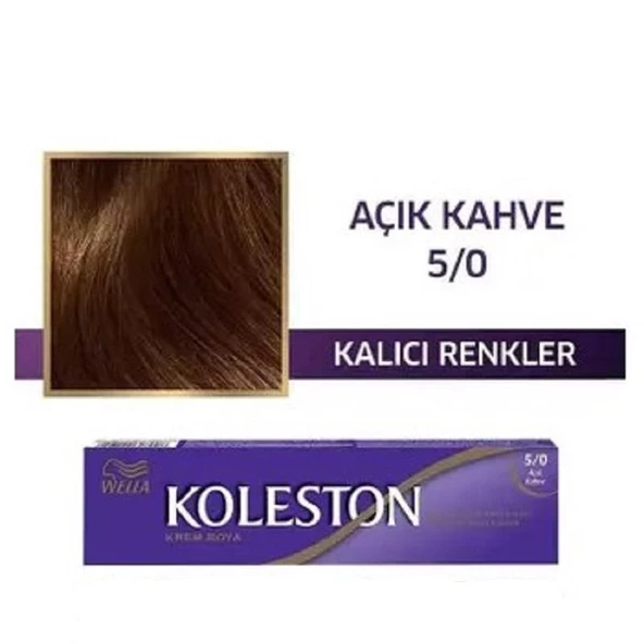 Koleston Tüp 5/0 Açık Kahve - Resim 2