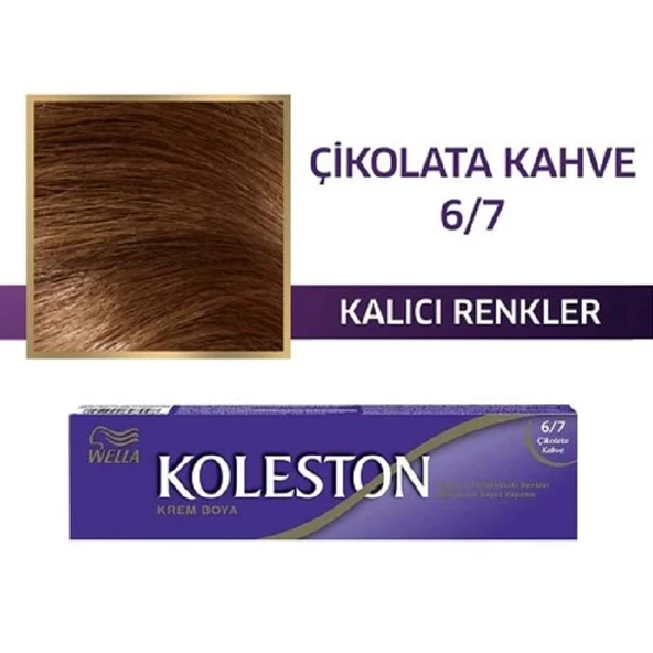 Koleston Tüp Boya 6/7 Çikolata Kahve - Resim 2