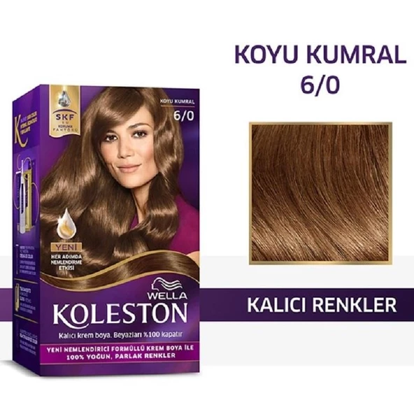 Koleston Saç Boyası Seti 6/0 Koyu Kumral - 2