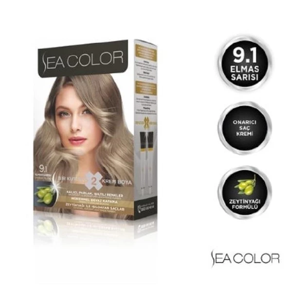 Sea Color Set Boya 9.1 Elmas Sarısı - Resim 2