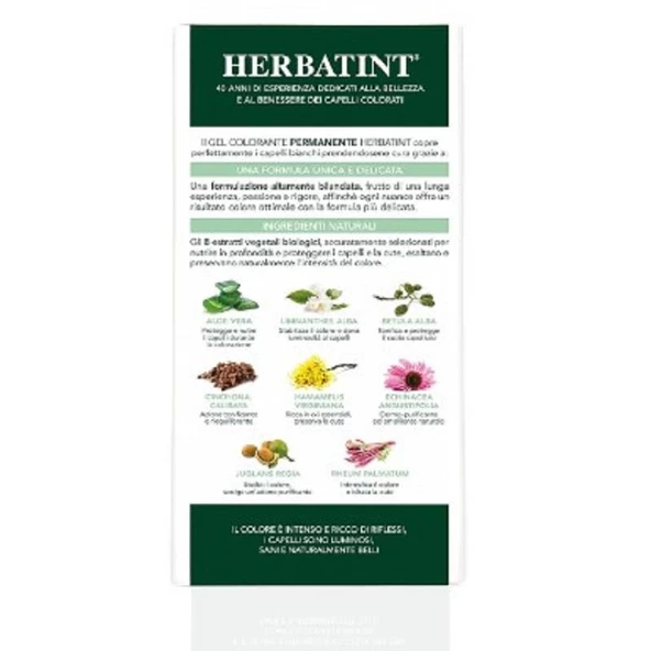 Herbatint Saç Boyası 1N Siyah 150 ml - Resim 4