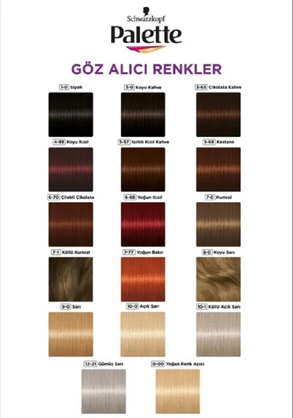 Palette Natural 3-0 Koyu Kahve - Resim 6