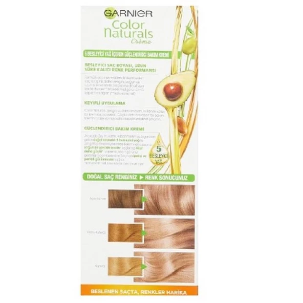 Garnier Color Natural Boya 9.13 Açık Küllü Sarı - Resim 3