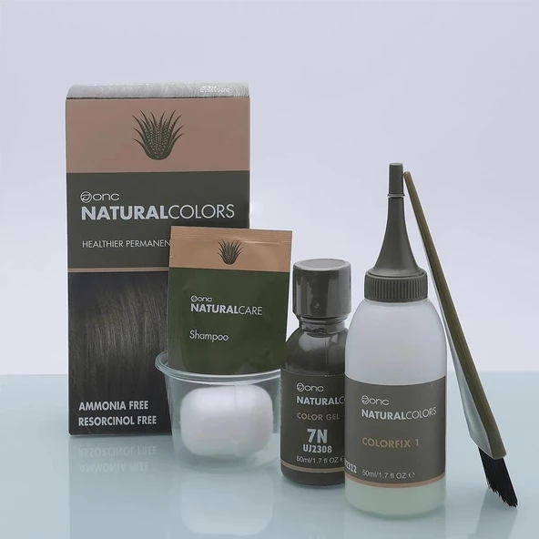 Organic Natural Colors Saç Boyası 5N Açık Kahverengi - Resim 2