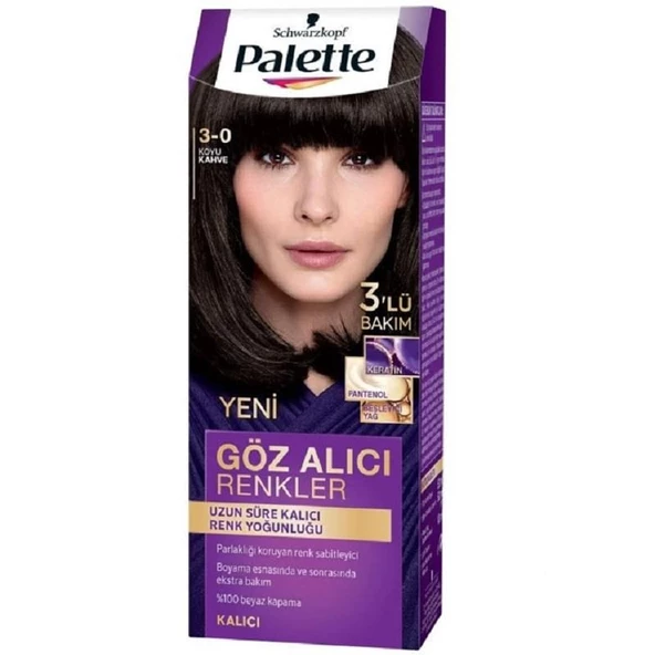 Palette Natural 3-0 Koyu Kahve ürün görseli