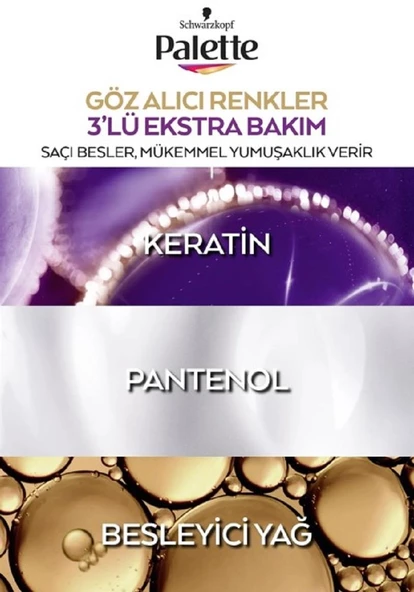 Palette Natural 3-0 Koyu Kahve - Resim 5