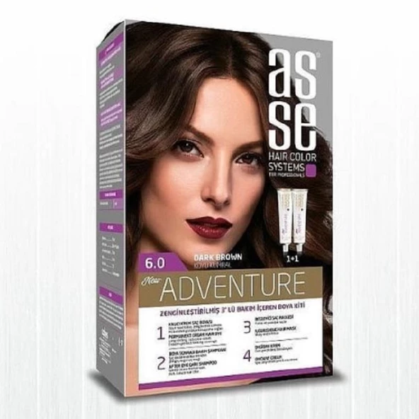 Asse Set Boya - 6.0 Koyu Kumral ürün görseli