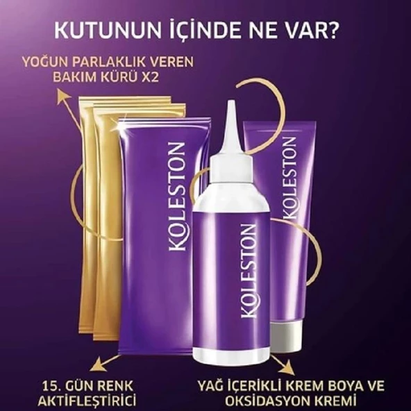 Koleston Kit 4/0 Kahve Saç Boyası - 3