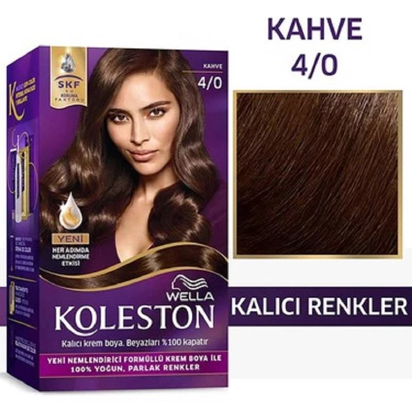 Koleston Kit 4/0 Kahve Saç Boyası - 2