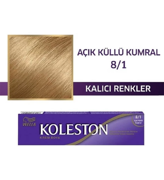 Koleston Tüp Boya 8/1 Açık Küllü Kumral - Resim 2