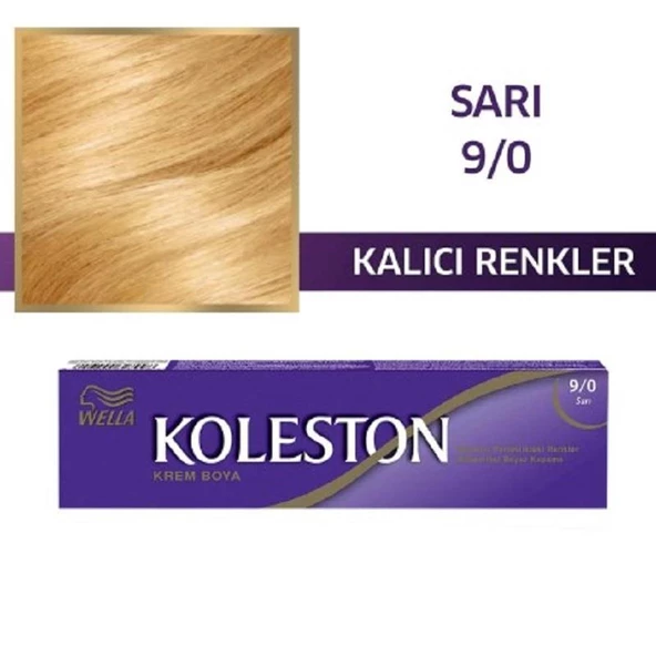 Koleston Tüp Boya 9/0 Sarı - Resim 2