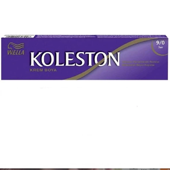 Koleston Tüp Boya 9/0 Sarı ürün görseli