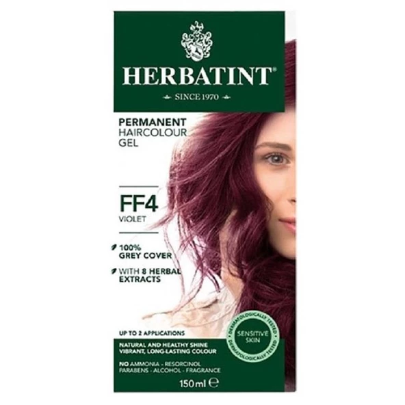 Herbatint Bitkisel Saç Boyası FF4 Violet Mor 150 ml ürün görseli