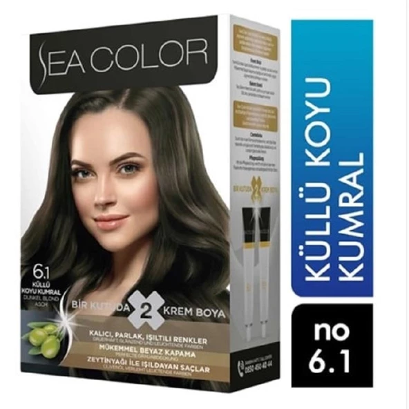 Sea Color Set Boya 6.1 Küllü Koyu Kumral ürün görseli