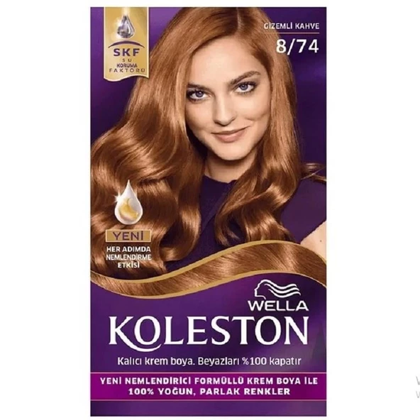 Koleston Kit Saç Boyası 8 / 74 Gizemli Kahve ürün görseli