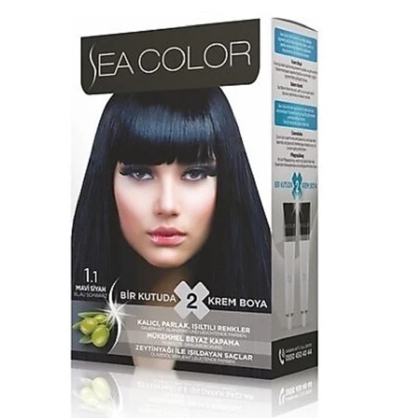 Sea Color Kit 1-1 Mavi Siyah ürün görseli