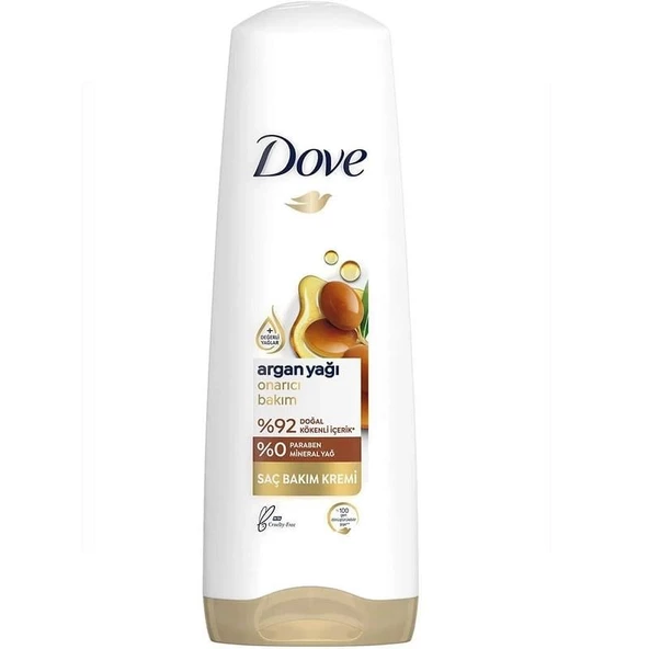 Dove Saç Bakım Kremi Argan Yağı Onarıcı Bakım 350 ml ürün görseli