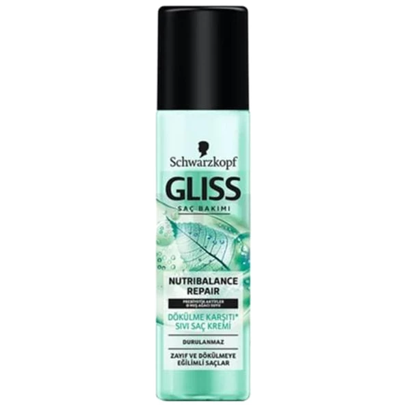 Gliss Sıvı Saç Kremi Nutribalance 200 ml