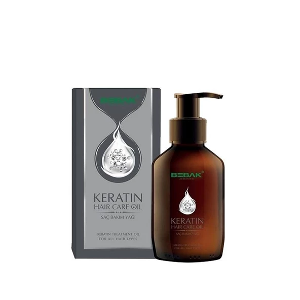 Bebak Keratin Saç Bakım Yağı 100 ml - Resim 2