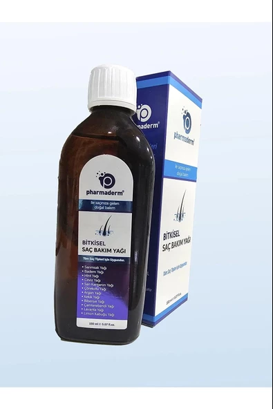 Pharmaderm Bitkisel Saç Bakım Yağı  150 ml