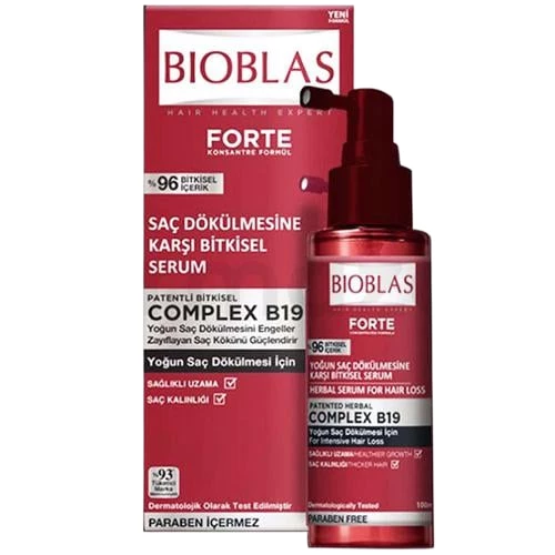 Bioblas Forte Yoğun Saç Dökülmesine Karşı Serum 100 ml ürün görseli