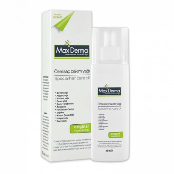 Maxderma Saç Bakım Yağı 200 ml - 2