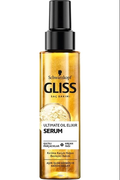 Gliss Ultımate Oil Elixir Serum 100 ml - Resim 2