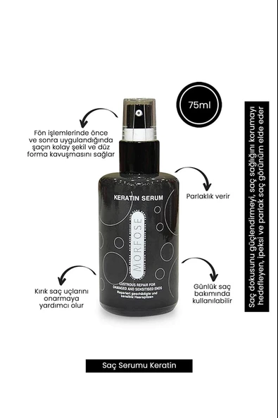 Morfose Keratin Saç Serumu 75 ml - Resim 2