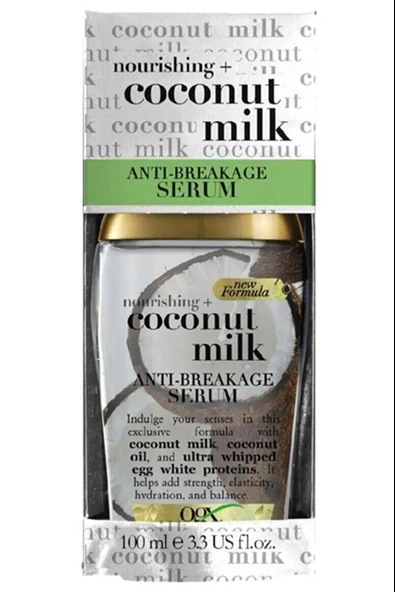 OGX Saç Serumu Coconut Milk Hindistan Cevizi Sütü Kırılma Karşıtı 100 ml - 2