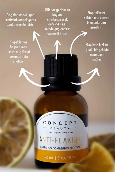 Concept Beauty Kepek Önleyici Shot Bakım 20 ml - 2