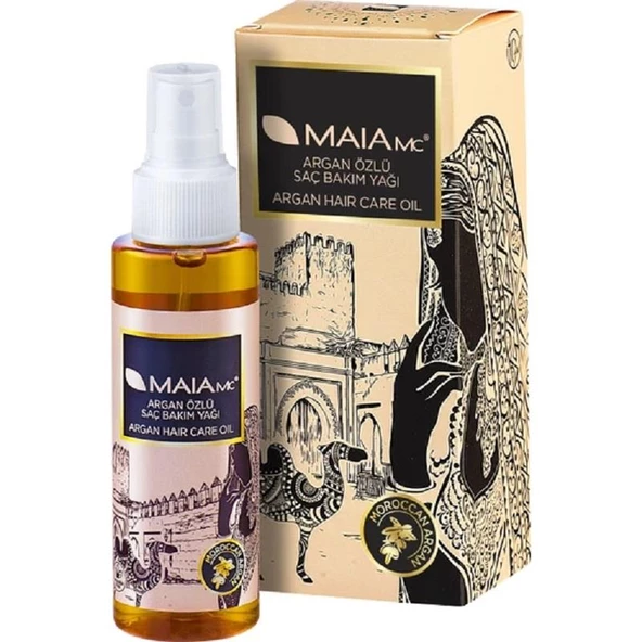Maia Argan Yağlı Saç Bakım Yağı 120 ml ürün görseli