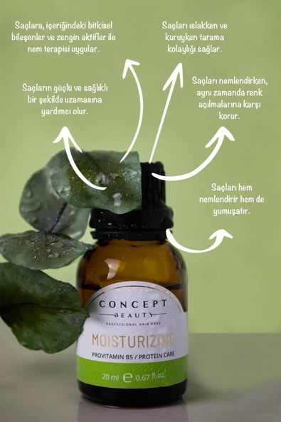 Concept Nemlendirici Dermo Shot Bakım 20 ml - Resim 3