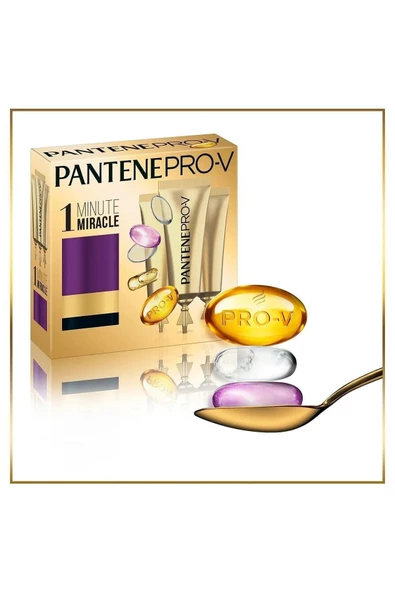 Pantene Ampul 1 Dakikada Mucize Superfood 3'lü 15 ml - Resim 3