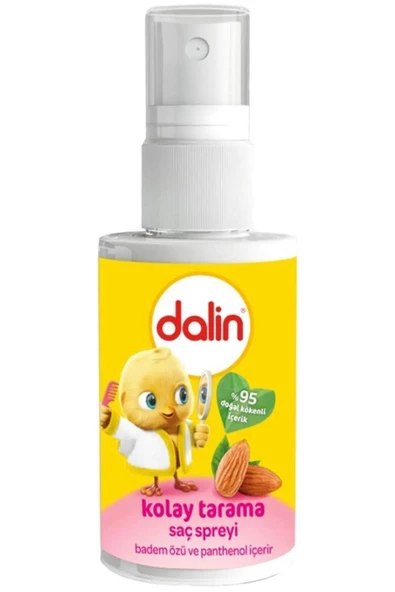 Dalin Kolay Tarama Saç Spreyi Badem Yağ 50 ml ürün görseli