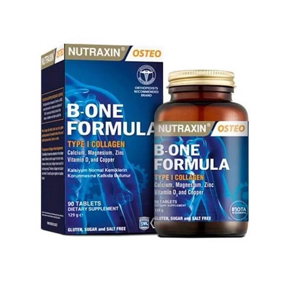 Nutraxin B-One Formula 90 Tablet ürün görseli