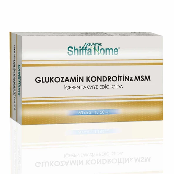 Shiffa Home Glukozamin Kondroitin & MSM 60 Tablet ürün görseli