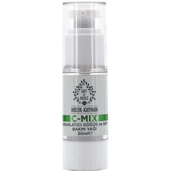 Art De Huile C-Mix Ferahlatıcı Göğüs ve Sırt Bakım Yağı 30 ml - Resim 2