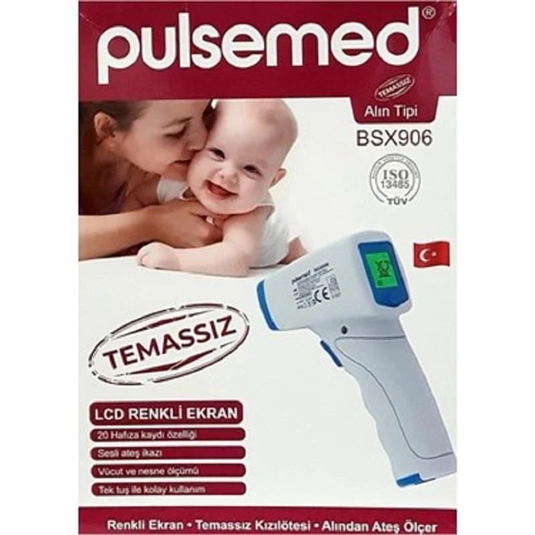 Pulsemed BSX906 Alın Tipi Temassız Ateş Ölçer