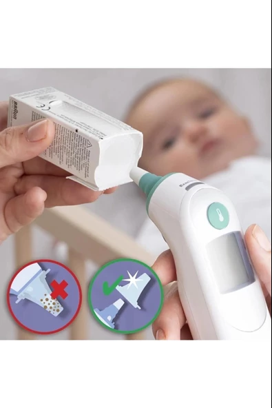 Braun 6515 Thermoscan 6 Kulaktan Ateş Ölçer - Resim 4