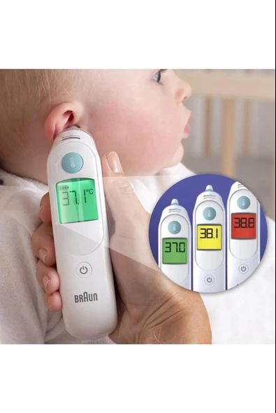 Braun 6515 Thermoscan 6 Kulaktan Ateş Ölçer - Resim 3