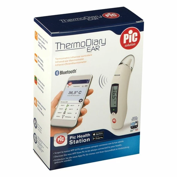 Pic Solution Thermo Diary Head Temassız Ateş Ölçer