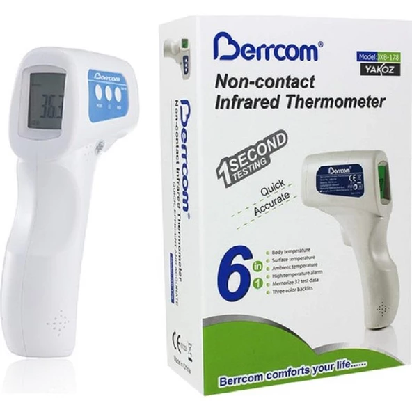 Berrcom JXB-178 Temassız Ateş Ölçer - Resim 4