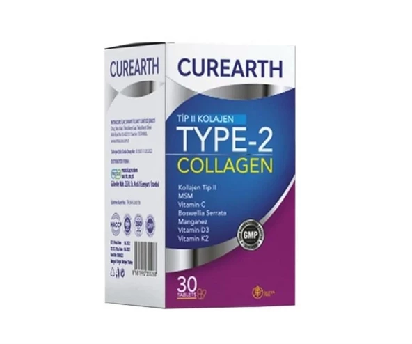 Curearth Tip II Kolajen Complex 30 Tablet