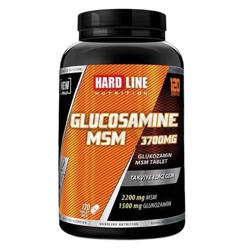 Hardline Nutrition Glucosamine MSM 120 Tablet ürün görseli