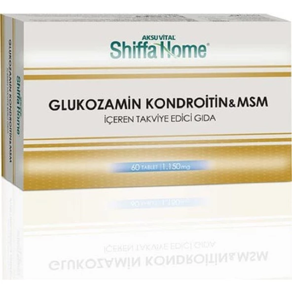Shiffa Home Glucosamine Kondroitin MSM 1150 mg 60 Tablet ürün görseli