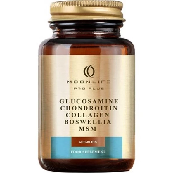 Moonlife Glucosamine Chondroitin Collagen Boswella MSM 60 Tablet ürün görseli