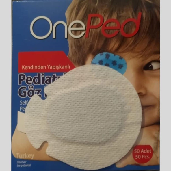 One Ped Steril Göz Pedi Çocuk 50'li ürün görseli