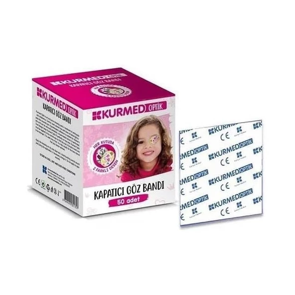 Kurmed Optik Kız Göz Bandı 50'li ürün görseli