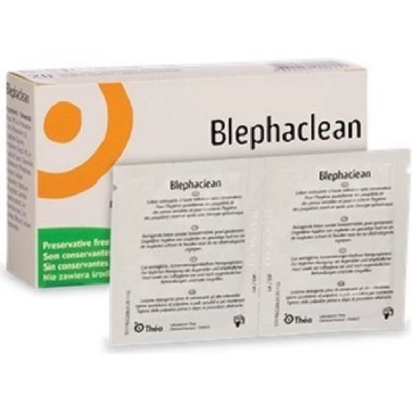Blephaclean Göz Temizleme Mendili 20'li ürün görseli