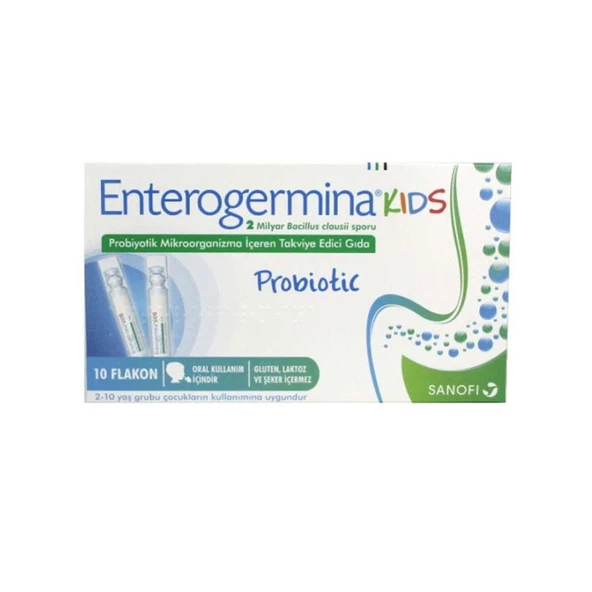 Enterogermina Kids 5 ml x 10 Flakon - Eski Ambalaj